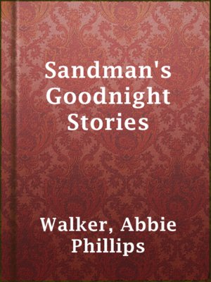 cover image of Sandman's Goodnight Stories